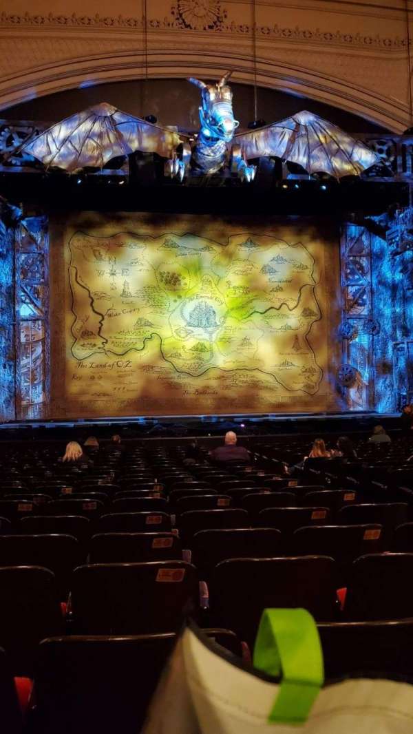 Orpheum Theatre, San Francisco, section: Orchestra LC, row: U, seat: 105