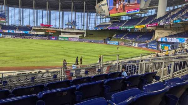 LoanDepot Park, section: 5, row: 8, seat: 6