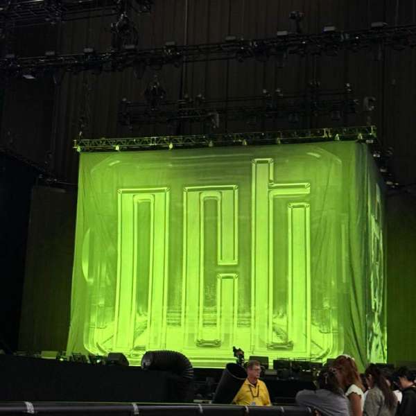 UBS Arena, section: Floor 1, row: 21a, seat: 2