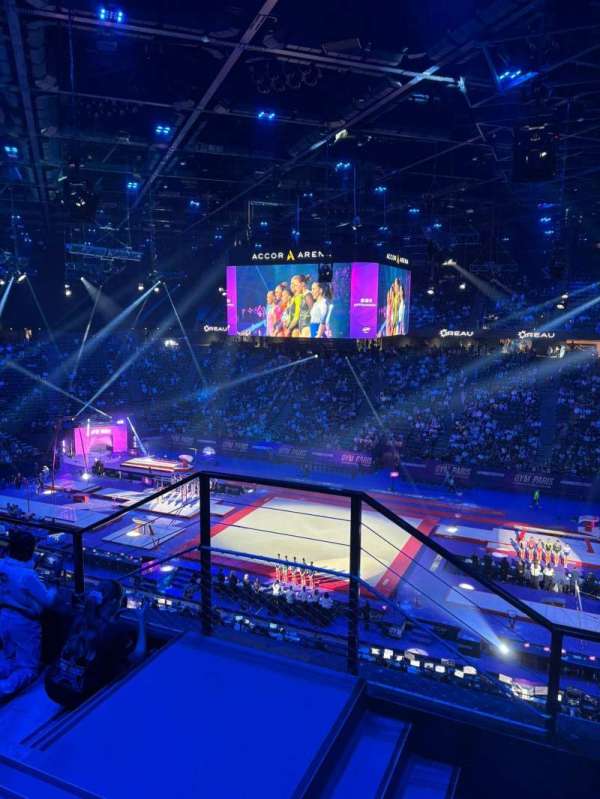 Accor Arena, section: Balcon F, row: 84, seat: 25