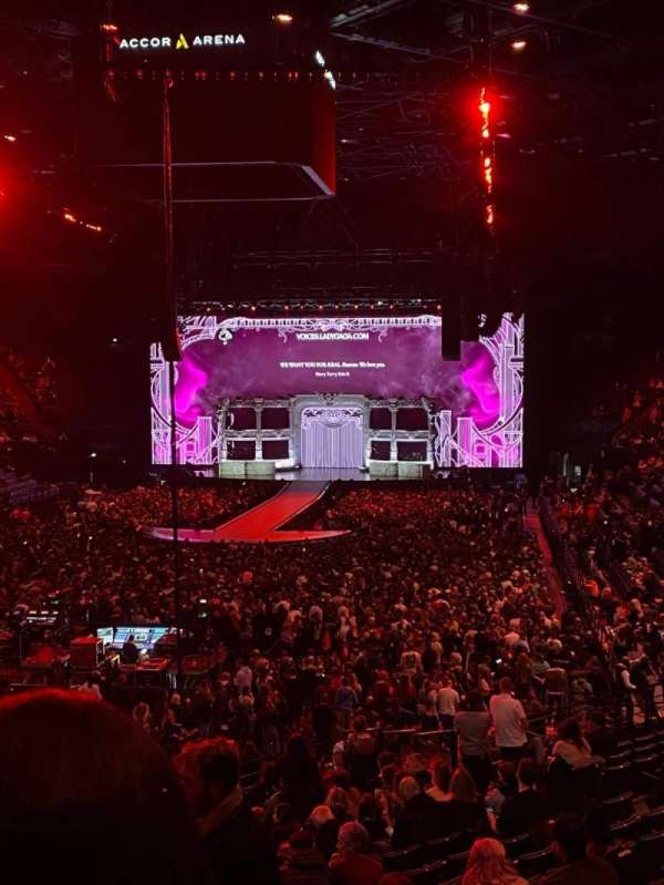 Accor Arena, section: Gradin A, row: 7, seat: 22
