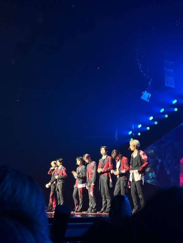 Prudential Center, section: Floor, row: 4
