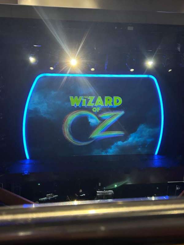 New Victoria Theatre, section: Upper circle, row: A, seat: 30