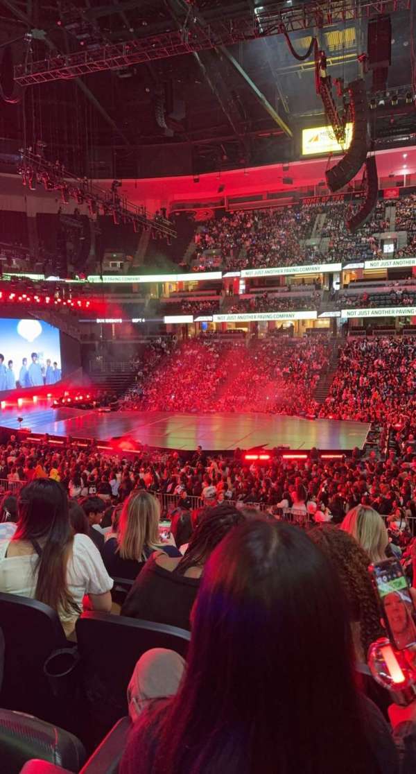 Honda Center, section: 208, row: S, seat: 4
