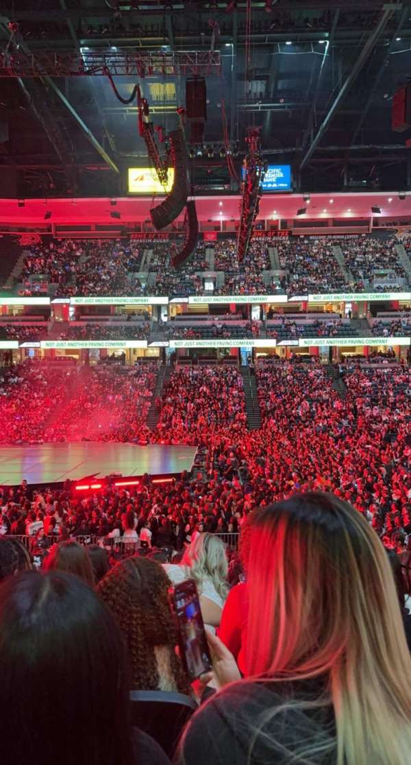 Honda Center, section: 208, row: S, seat: 4