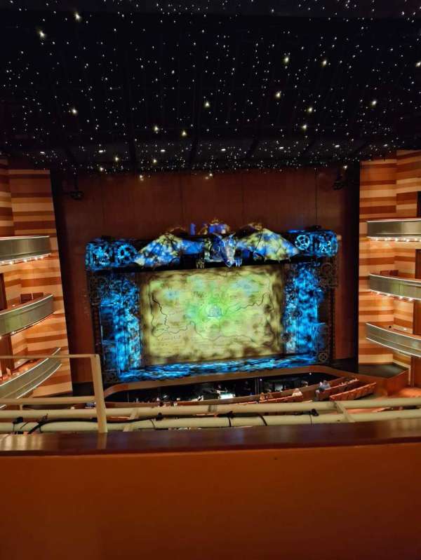 Eccles Theater, section: T2 Center, row: B, seat: 16