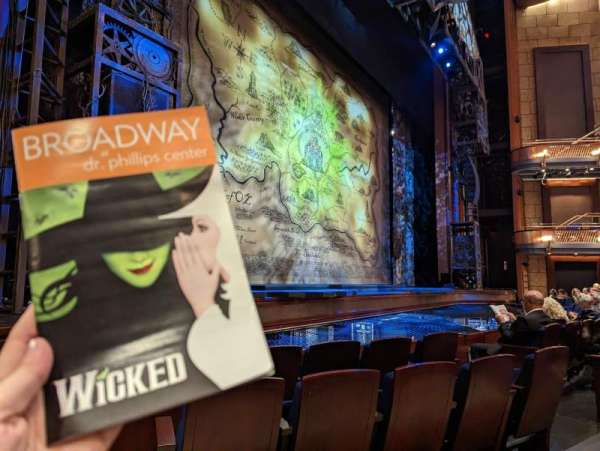 Walt Disney Theatre - Dr. Phillips Center, section: Lower Orchestra L, row: B, seat: 15
