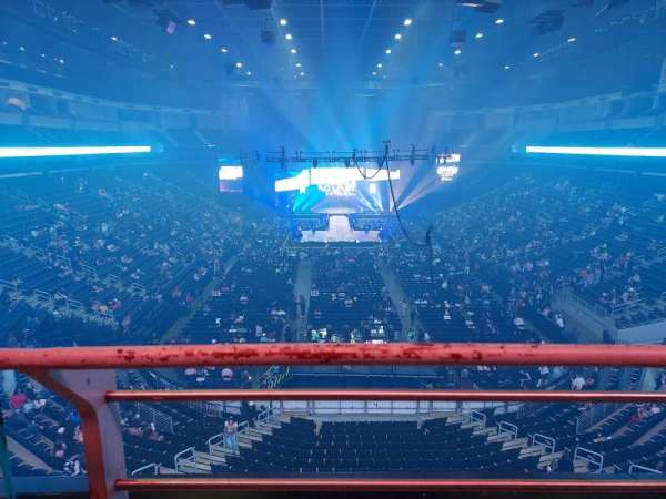 Gas South Arena, section: 200, row: 1, seat: 28