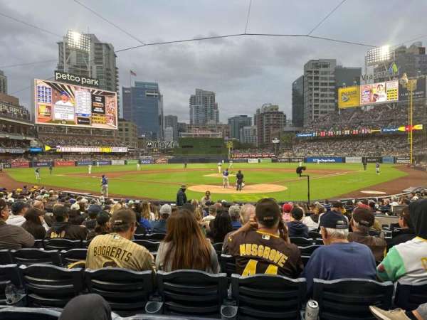 Petco Park, section: 102, row: 17, seat: 7