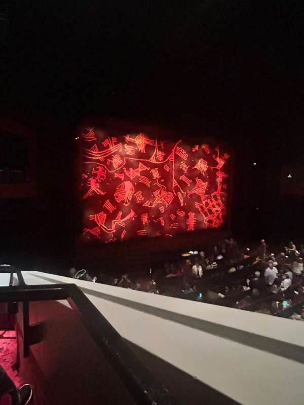 Minskoff Theatre, section: Mezzanine, row: Cc, seat: 1