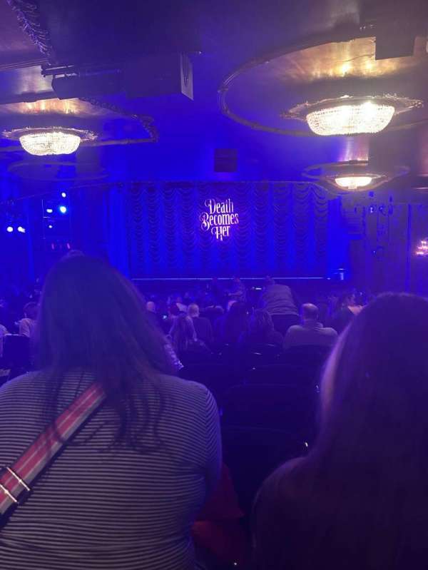 Lunt-Fontanne Theatre, section: Orchestra R, row: Z, seat: 12