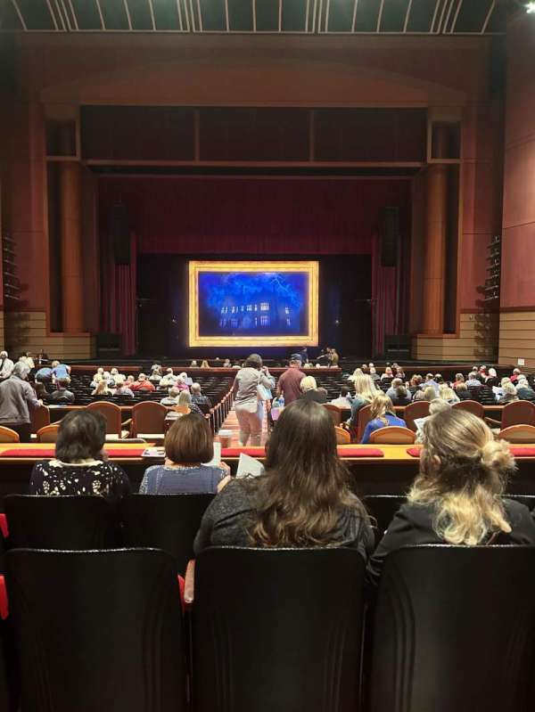 Moran Theater at the Jacksonville Center for the Performing Arts, section: Orchestra, row: DD, seat: 107