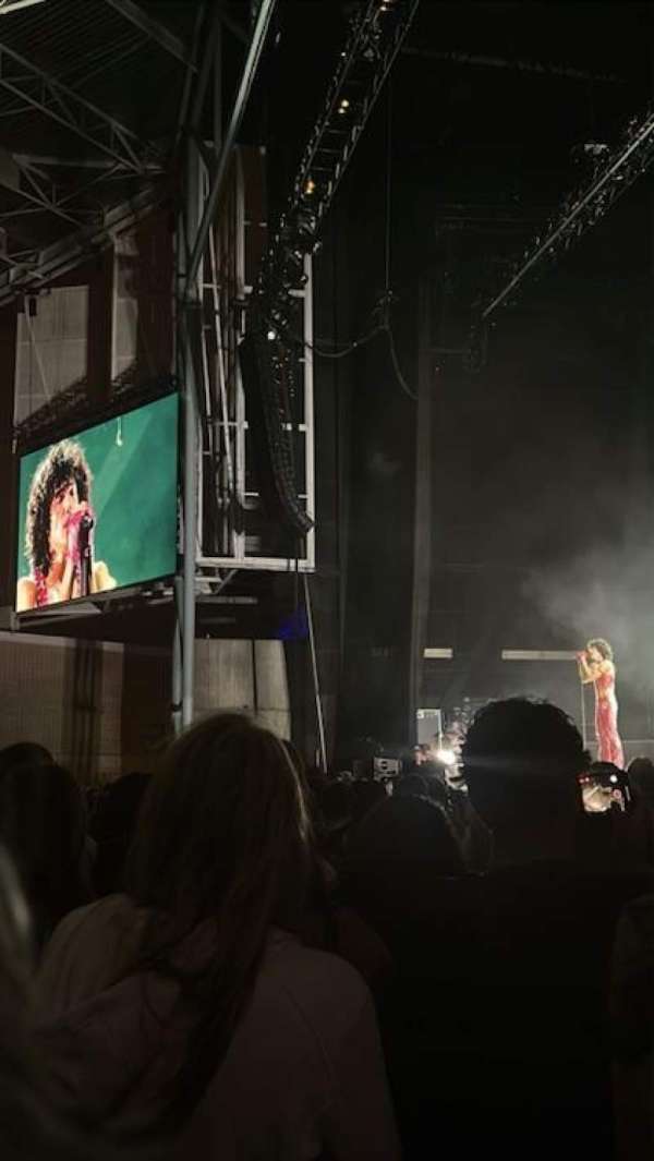 RBC Amphitheatre, section: 101, row: K, seat: 5