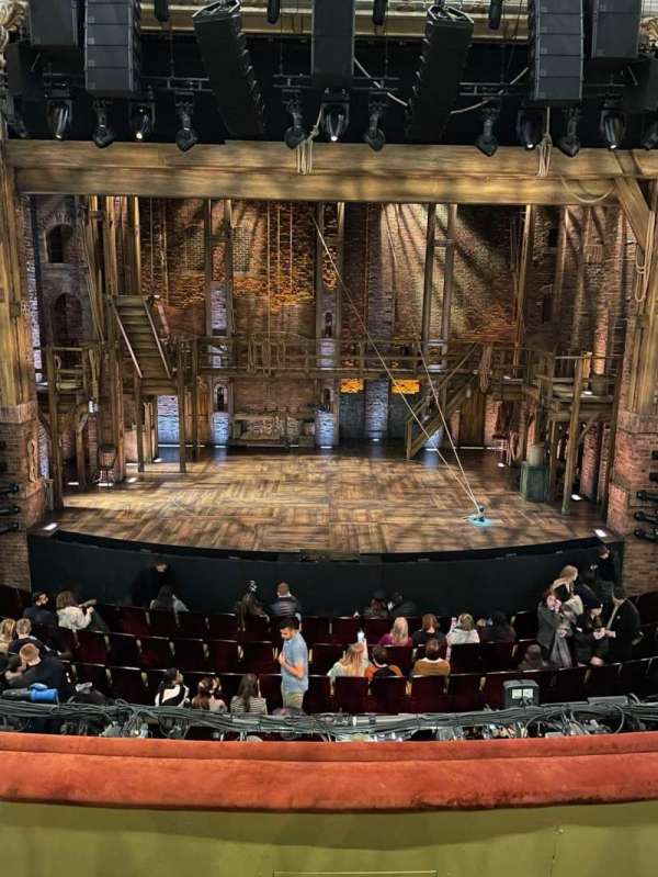 Victoria Palace Theatre, section: Royal Circle, row: C, seat: 21