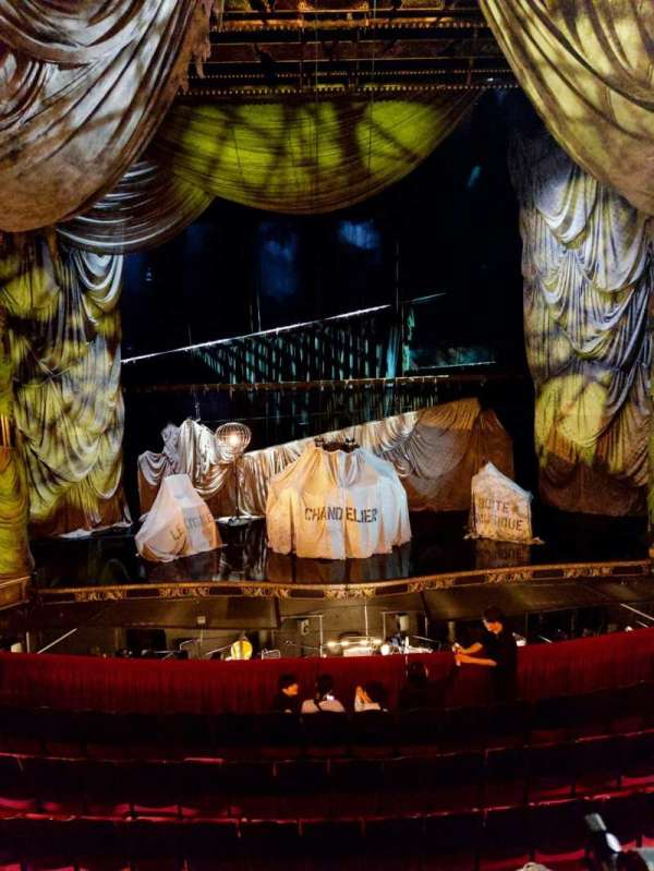 His Majesty's Theatre, London, section: Royal Circle, row: A, seat: 21