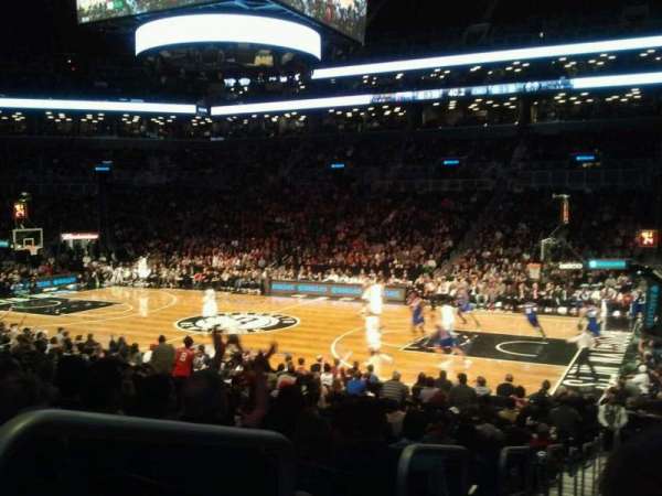 Barclays Center, section: 22, row: 15, seat: 8