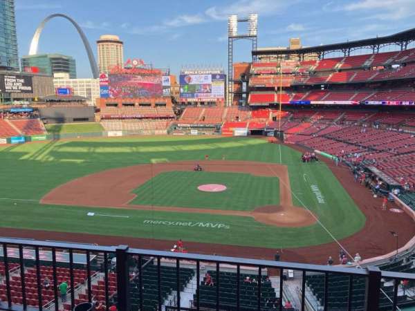 Busch Stadium, section: 254, row: 2, seat: 1-4