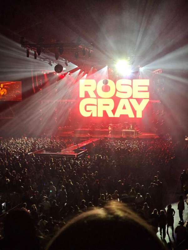 The O2, London, section: 108, row: W, seat: 237