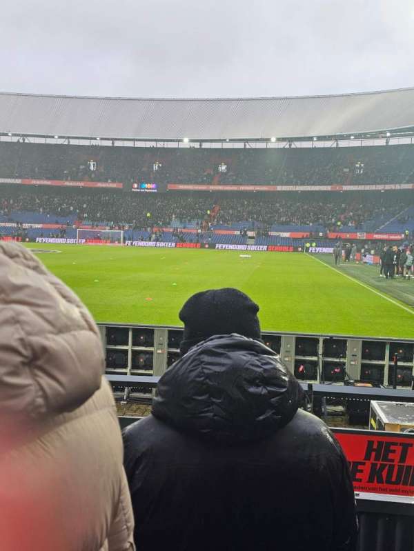 De Kuip, section: Y1, row: 7, seat: 32