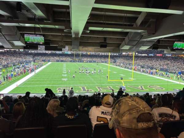 Caesars Superdome, section: 101, row: 28