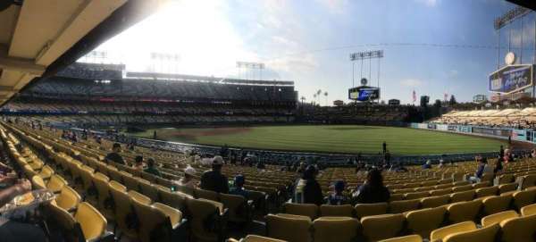 Dodger Stadium, section: 42FD, row: U, seat: 8