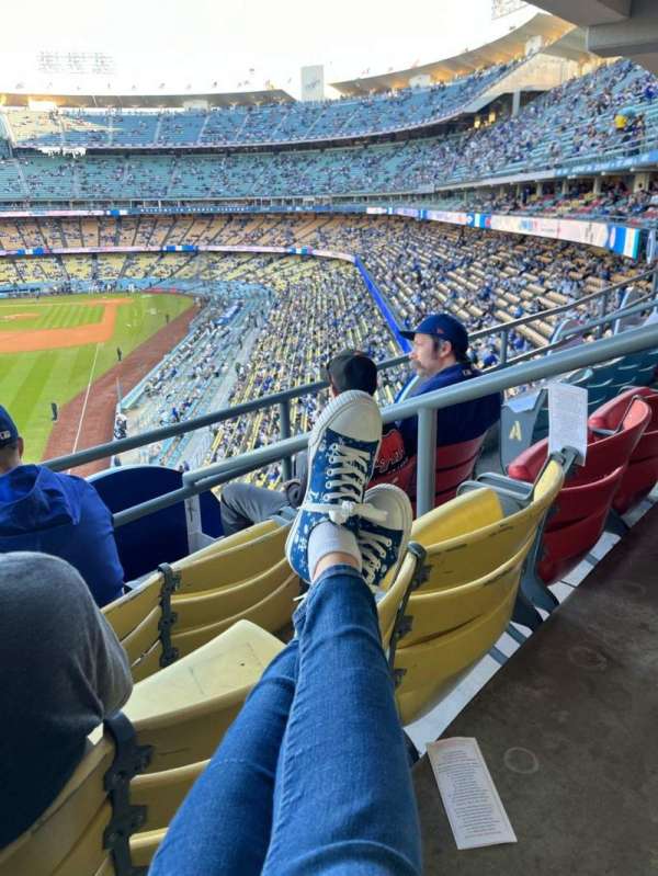 Dodger Stadium, section: 259 Club, row: C, seat: 3