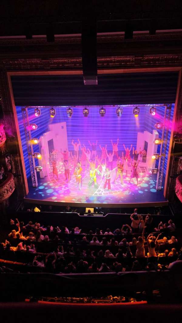 Novello Theatre, section: Dress Circle, row: A, seat: 12