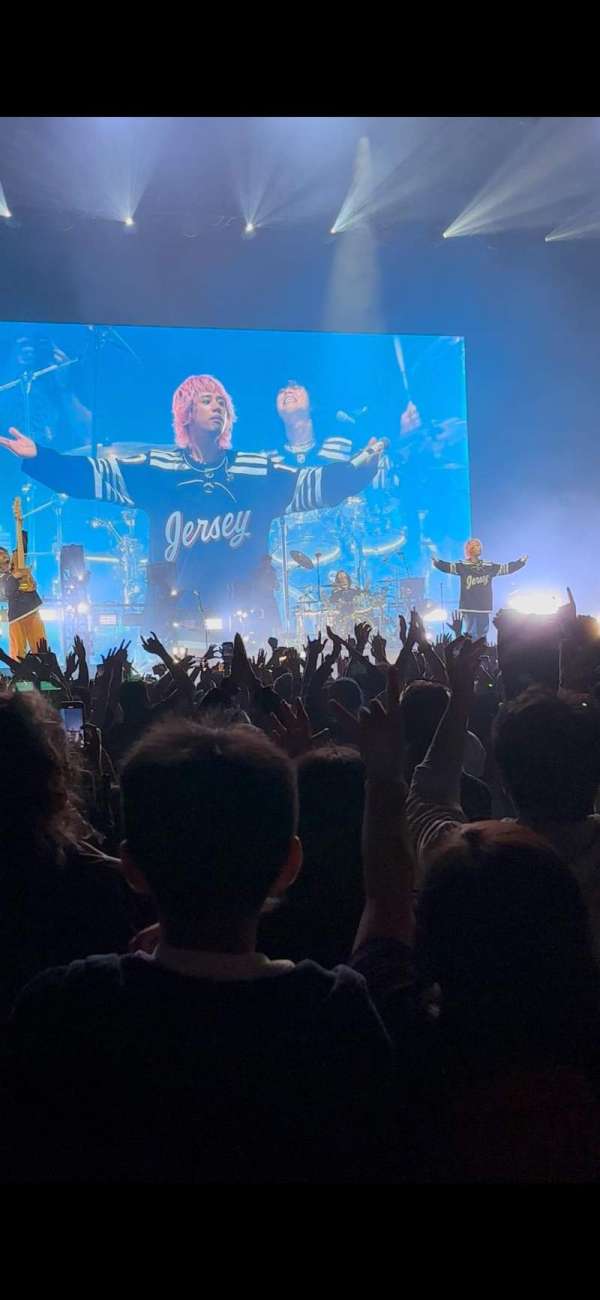 Prudential Center, section: Floor C, row: 4