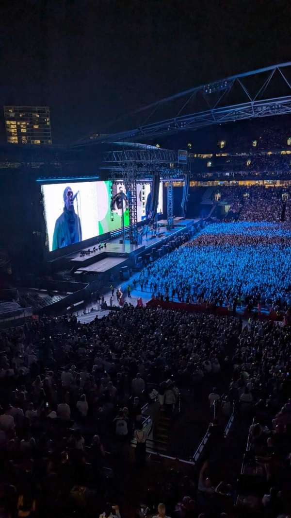 Accor Stadium, section: 406, row: 1, seat: 45