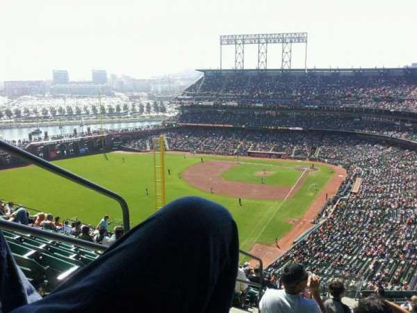 Oracle Park, section: VR334, row: 11, seat: 19