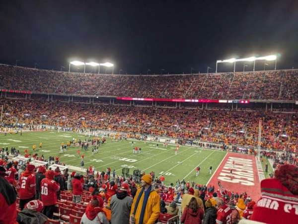 Ohio Stadium, section: 27A, row: 23, seat: 1