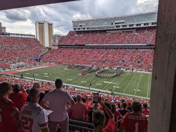 Ohio Stadium, section: 14B, row: 2, seat: 30