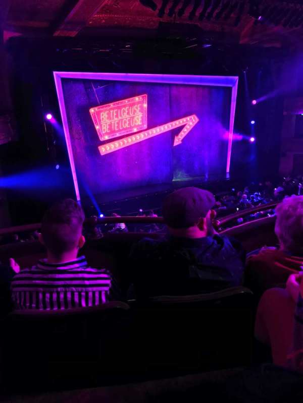 Winter Garden Theatre, section: Mezzanine LC, row: C, seat: 25
