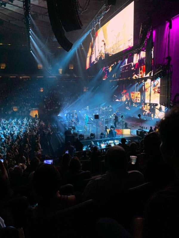 Madison Square Garden, section: 108, row: 12, seat: 19