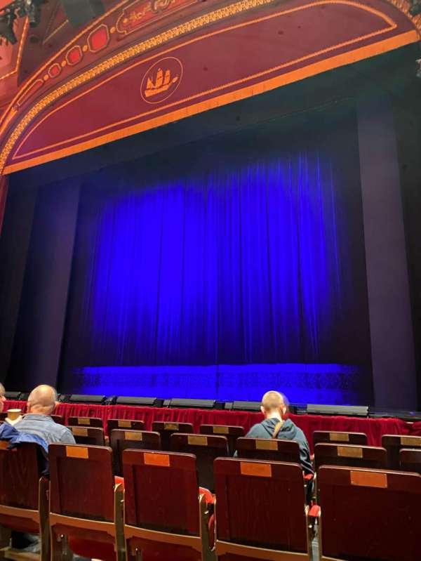 Mayflower Theatre, section: Stalls, row: F, seat: 8