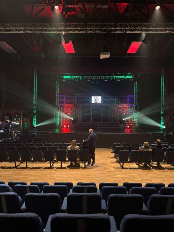 Princes Hall, section: Stalls, row: O, seat: 9