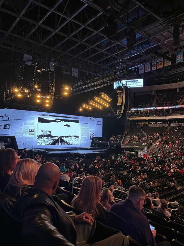 Fiserv Forum, section: 105, row: 13, seat: 11
