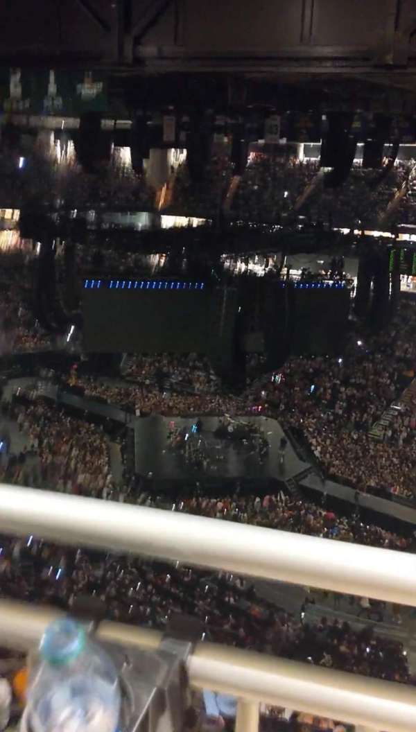 Fiserv Forum, section: 205, row: 10