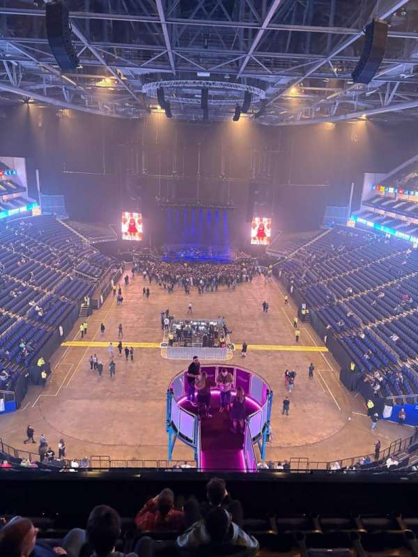 The O2, London, section: 411, row: F, seat: 719