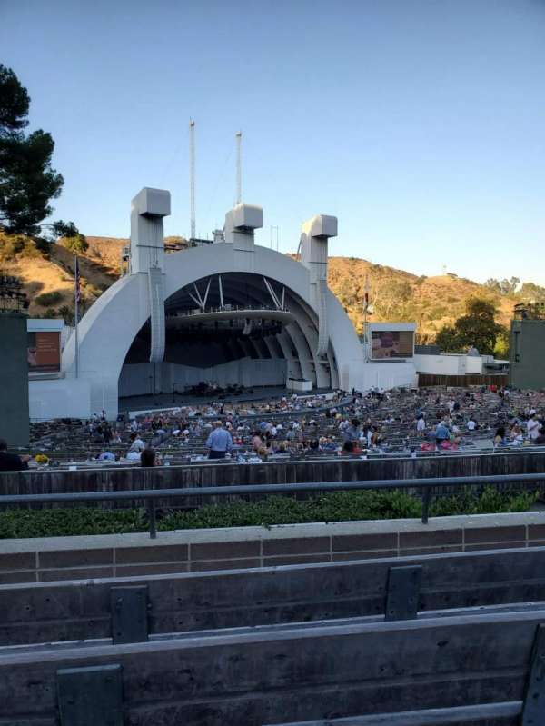 Hollywood Bowl, section: K2, row: 4, seat: 105