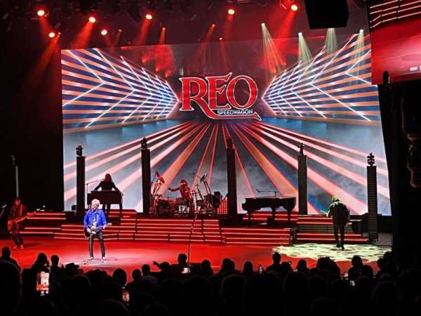 The Venetian Theatre, section: 4, row: CC, seat: 1