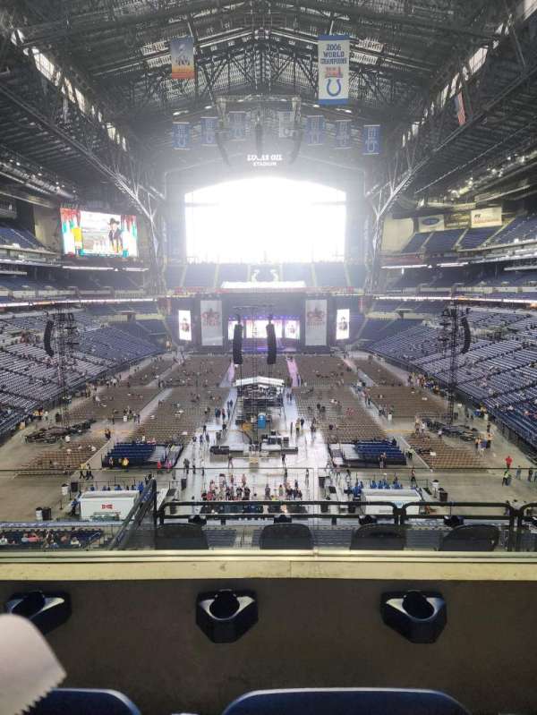 Lucas Oil Stadium, section: 427, row: 2, seat: 9
