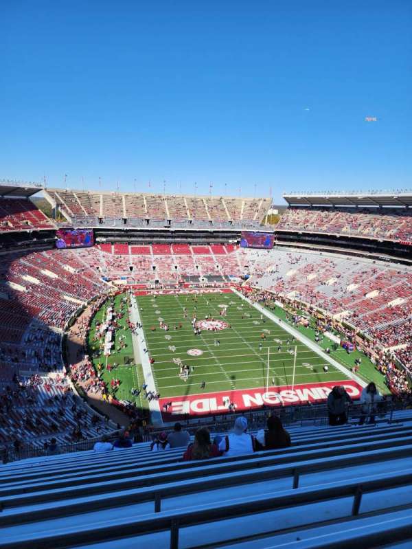 Bryant-Denny Stadium, section: SS-10, row: 22, seat: 15