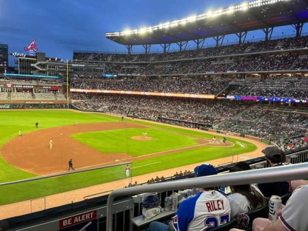 Truist Park, section: 237, row: 3, seat: 1