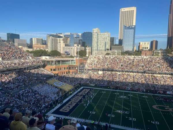 Bobby Dodd Stadium, section: 206, row: 9, seat: 5