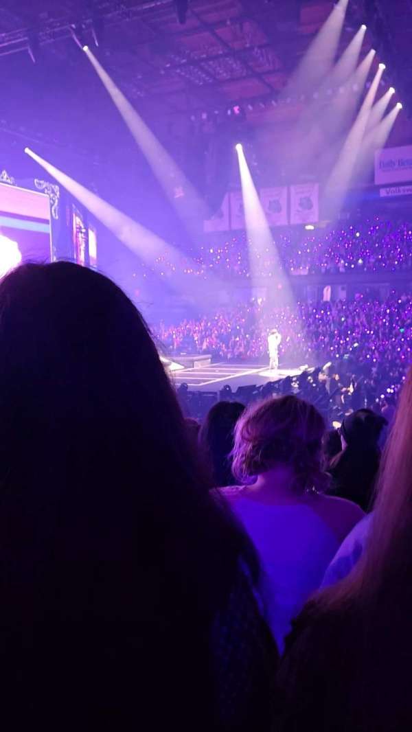 Fiserv Forum, section: 102, row: H, seat: 24