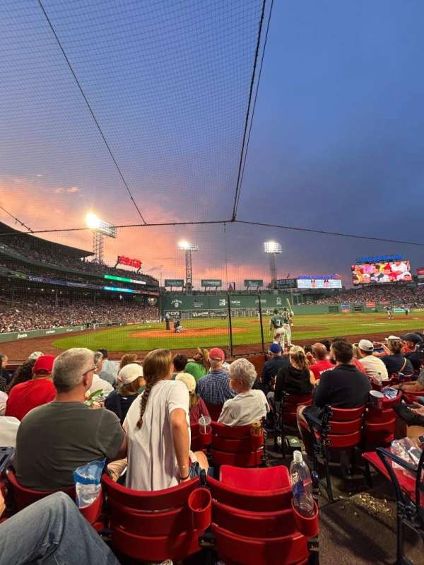 Fenway Park, section: Bleacher 39, row: C, seat: 2