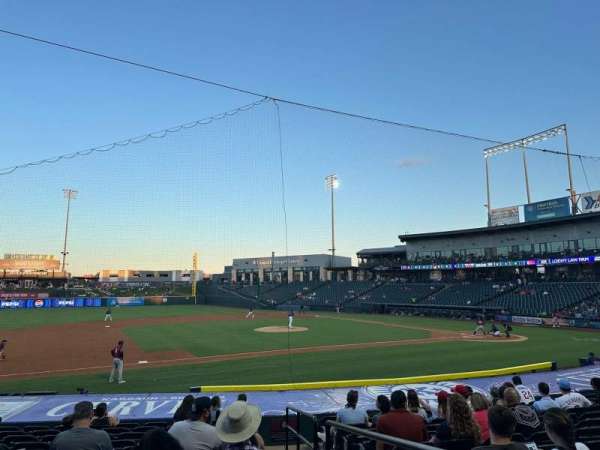 Dell Diamond, section: 114, row: 15, seat: 1