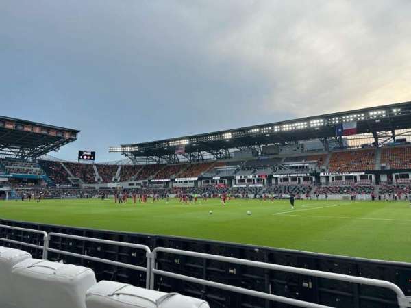 Shell Energy Stadium, section: F23, row: B, seat: 7