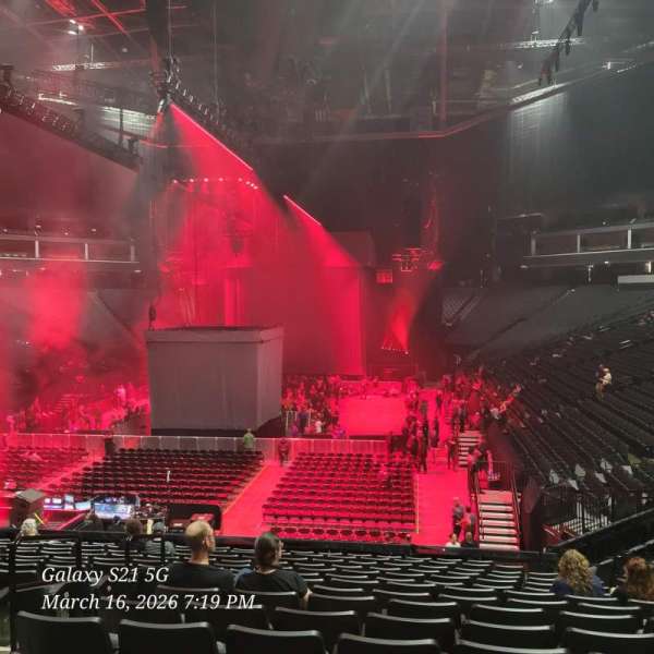 Golden 1 Center, section: 112, row: Q, seat: 15